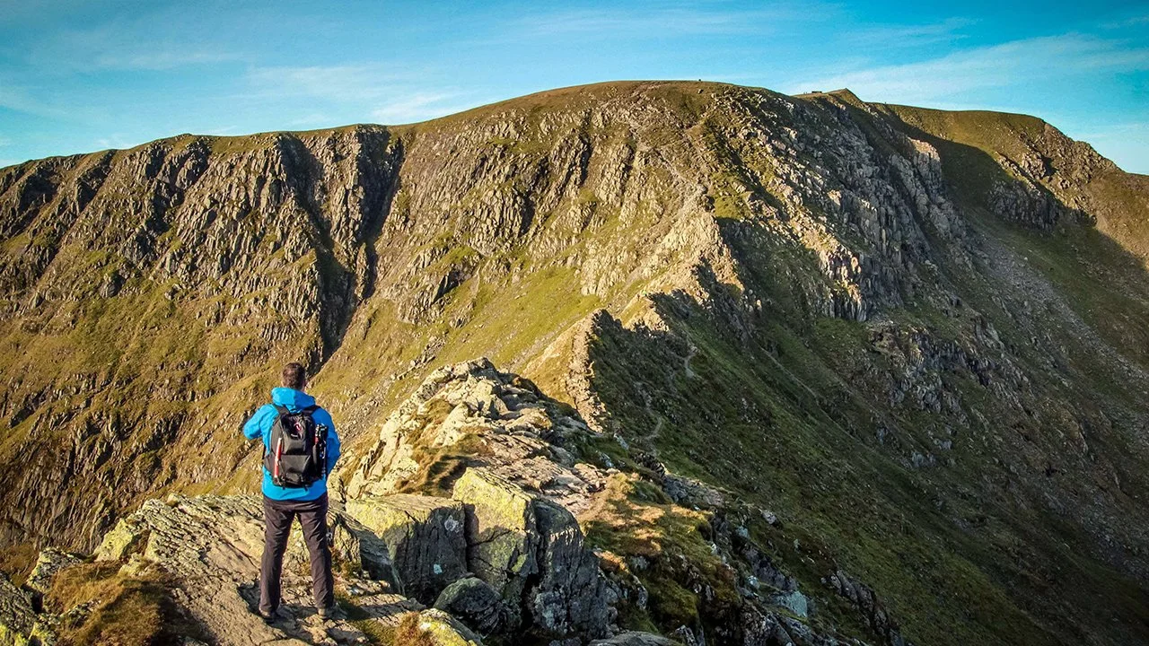 Striding Edge, Lake District, England