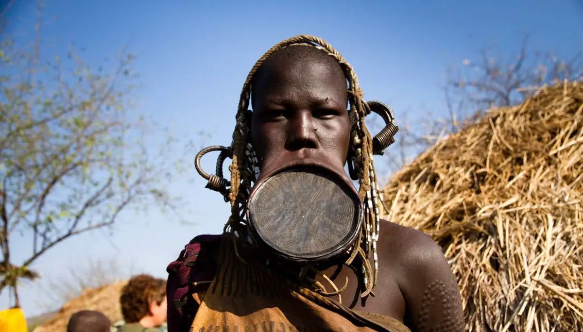 The Surma and Mursi Women of Ethiopia Wear Lip Plates