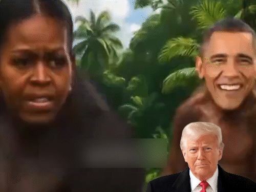 Video posted by Trump