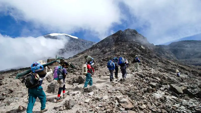 Northern Circuit route the hardest route on Mount Kilimanjaro