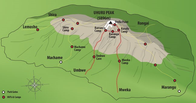 Umbwe Route - Mount Kilimanjaro Climb